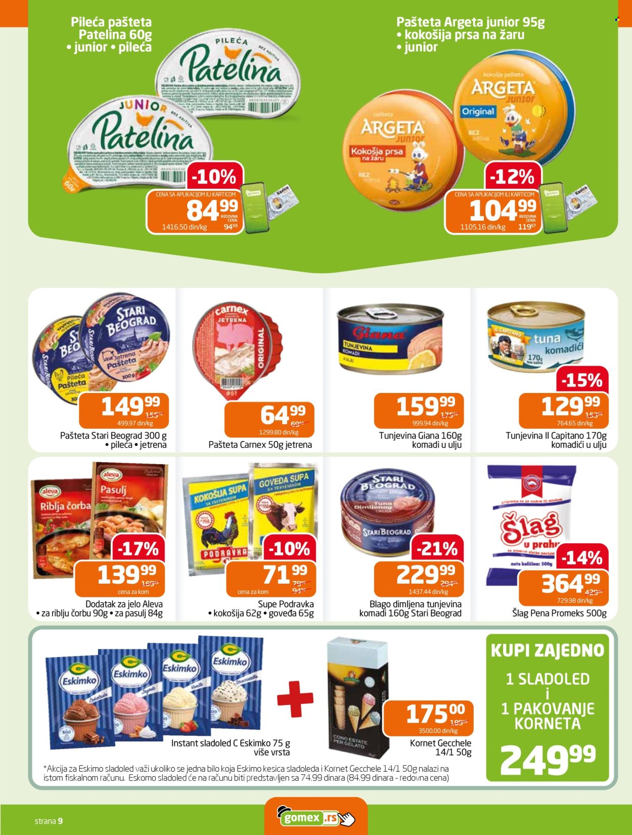 Gomex katalog - 22.07.2026 - 04.08.2026. Stranica 9