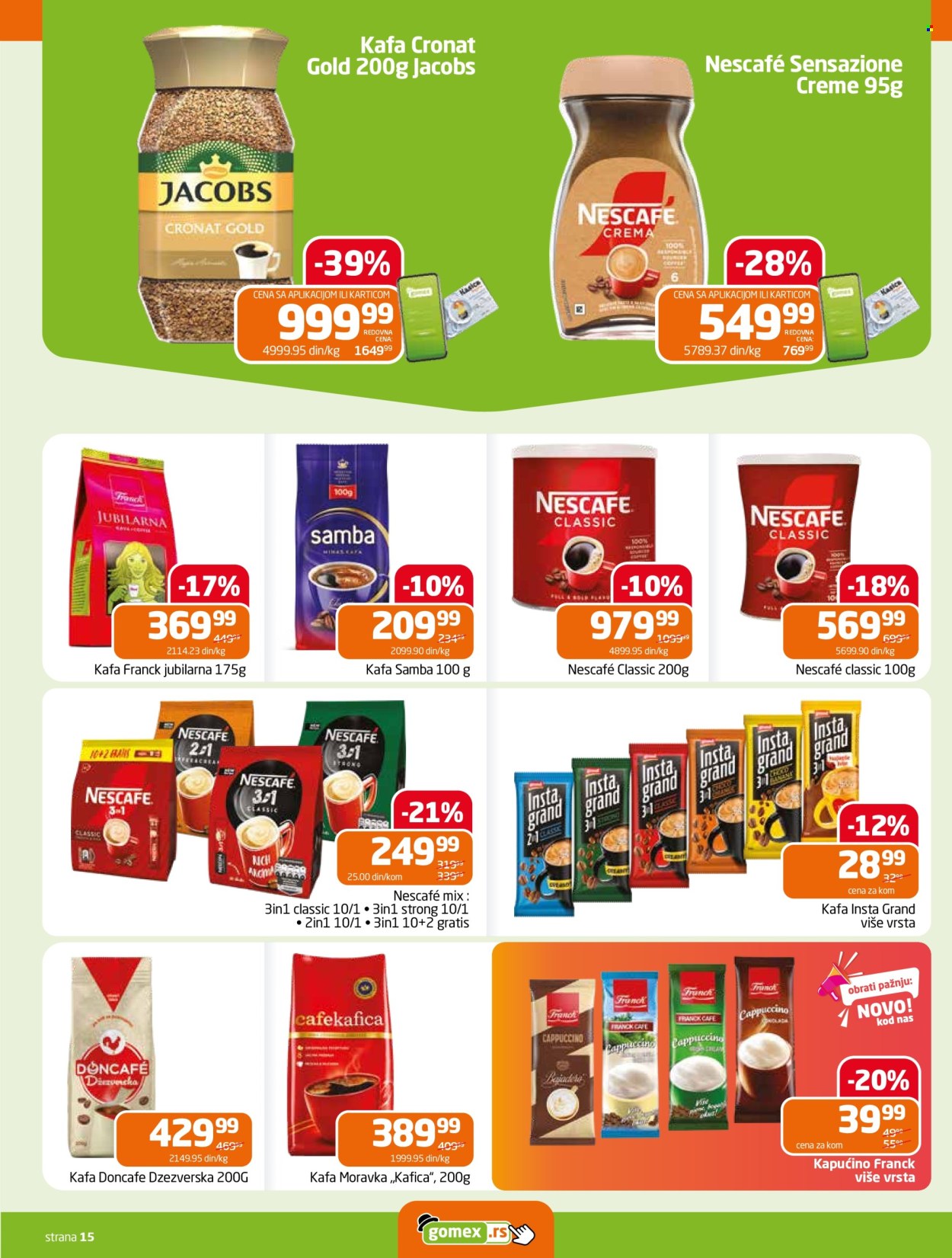 Gomex katalog - 22.07.2026 - 04.08.2026. Stranica 15