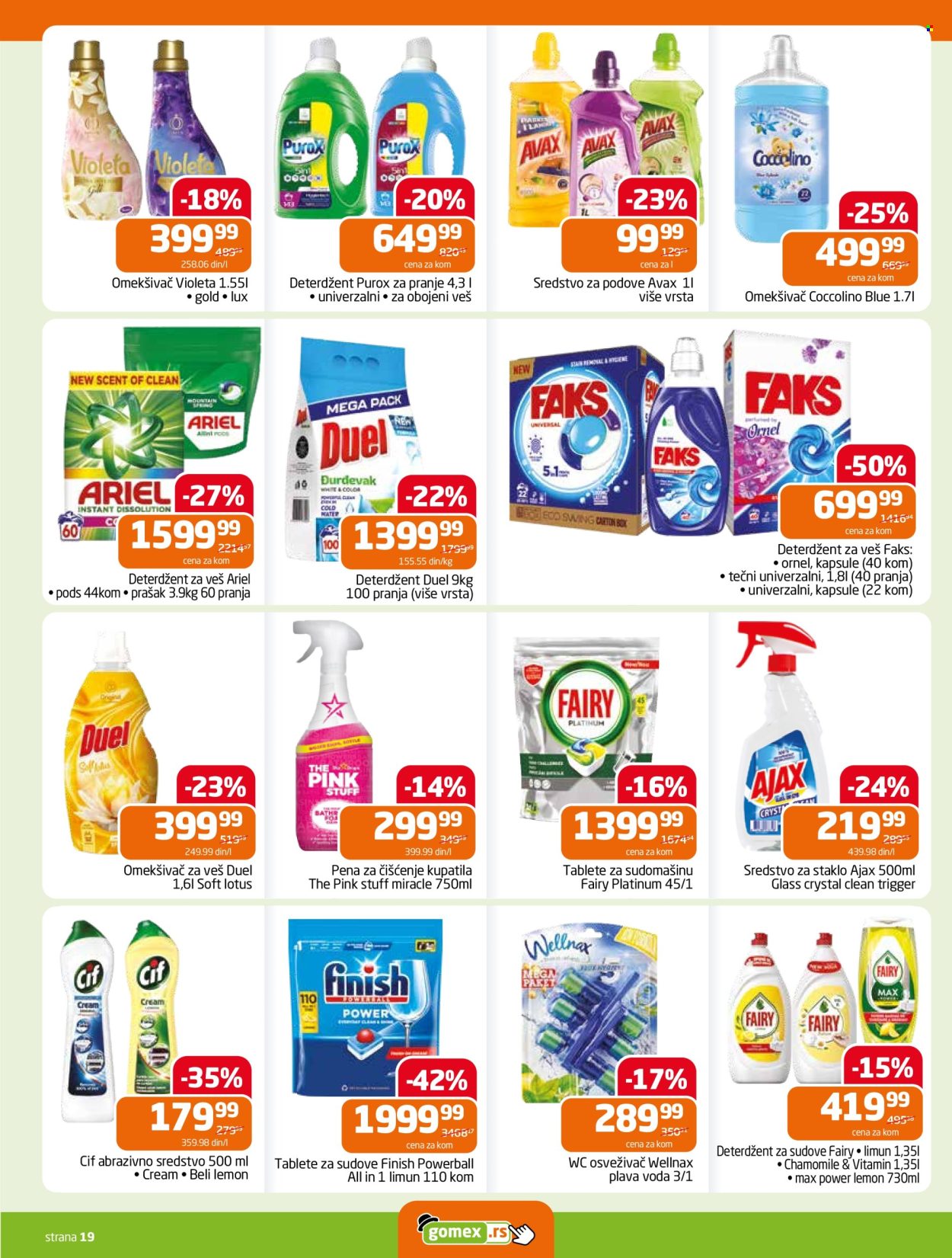 Gomex katalog - 22.07.2026 - 04.08.2026. Stranica 19