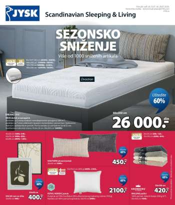 JYSK katalog - 22.07.2026 - 28.07.2026.