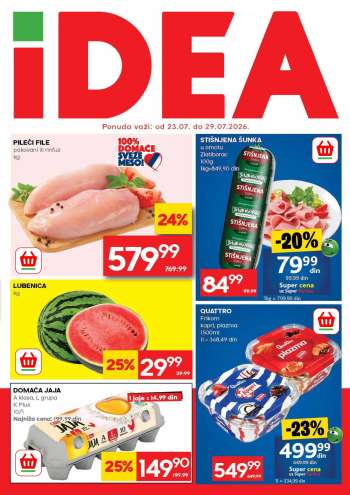 Idea katalog - 23.07.2026 - 29.07.2026.