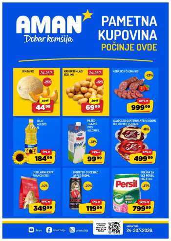 Aman katalog - 24.07.2026 - 30.07.2026.