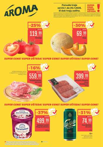 Aroma Market katalog - 23.07.2026 - 25.07.2026.