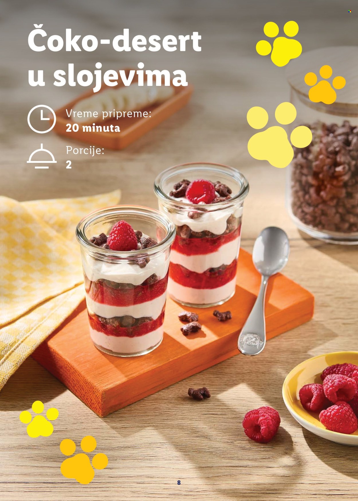 Lidl katalog. Stranica 8