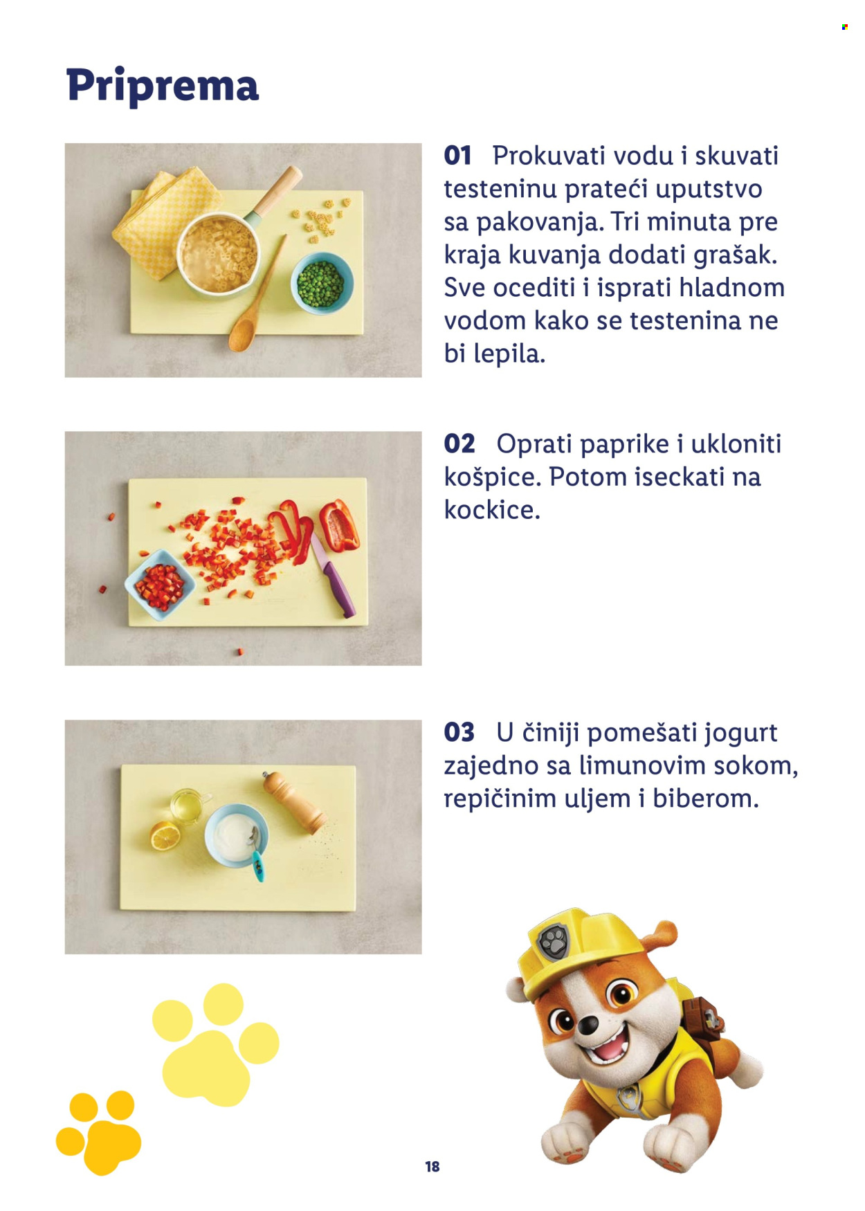 Lidl katalog. Stranica 18