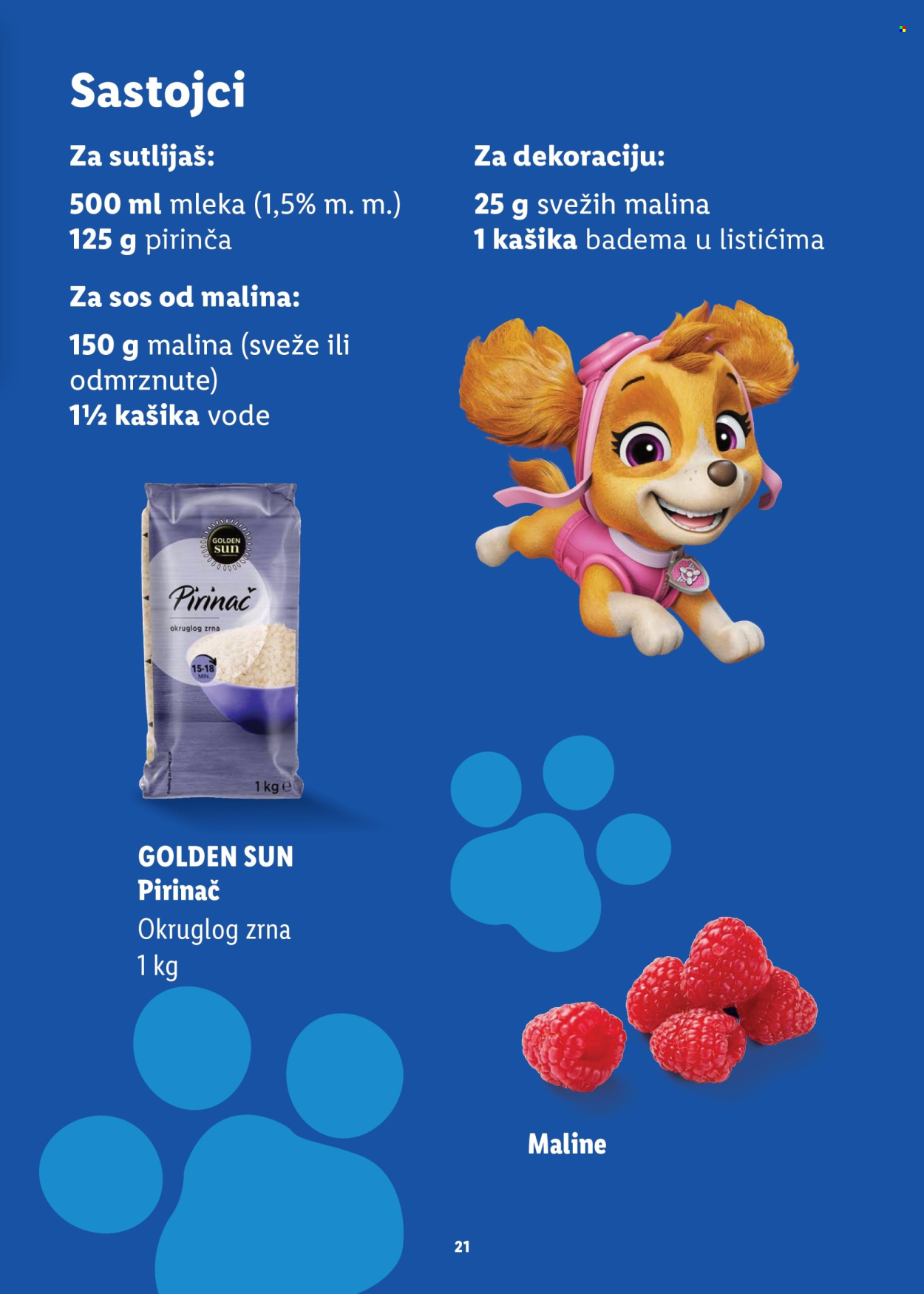 Lidl katalog. Stranica 21
