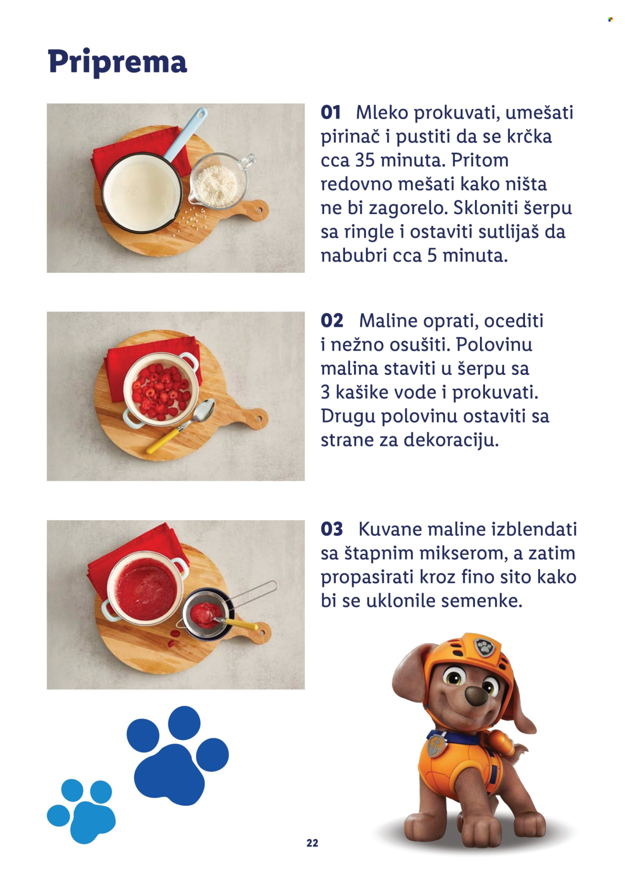Lidl katalog. Stranica 22
