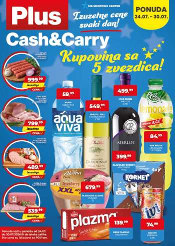 Plus Cash & Carry katalog - 24.07.2026 - 30.07.2026.