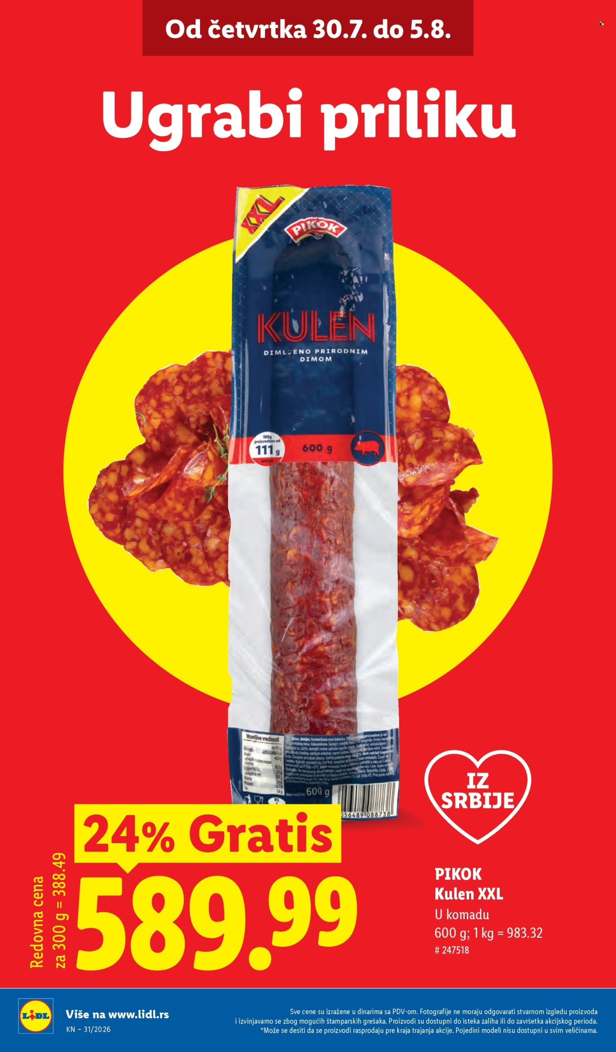 Lidl katalog - 30.07.2026 - 05.08.2026. Stranica 4