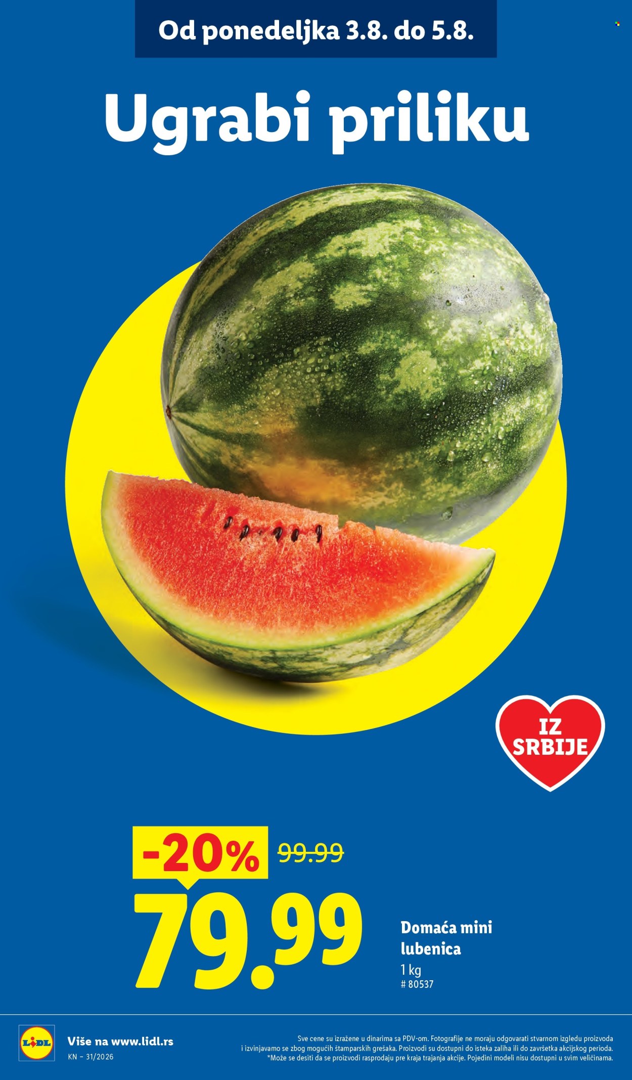 Lidl katalog - 30.07.2026 - 05.08.2026. Stranica 12