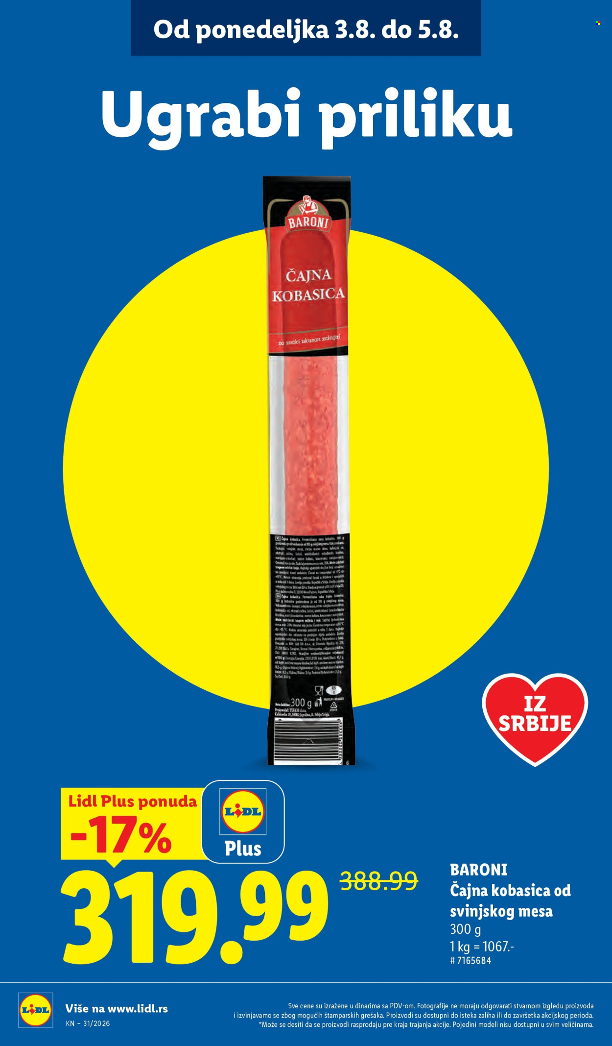 Lidl katalog - 30.07.2026 - 05.08.2026. Stranica 14