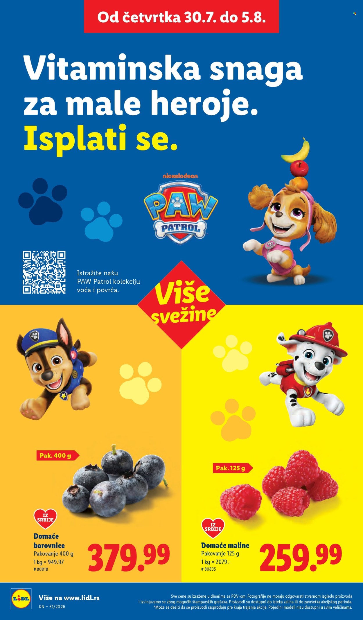 Lidl katalog - 30.07.2026 - 05.08.2026. Stranica 18
