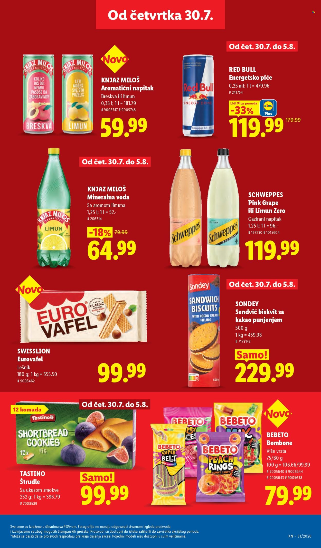 Lidl katalog - 30.07.2026 - 05.08.2026. Stranica 31