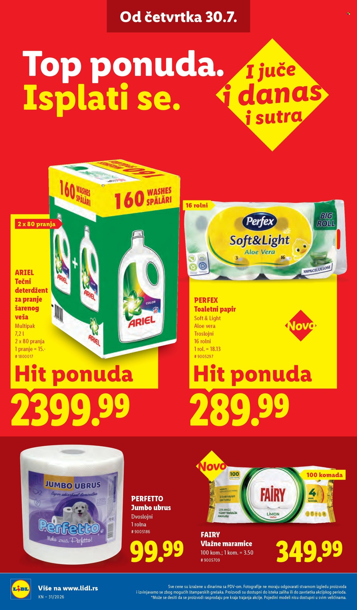 Lidl katalog - 30.07.2026 - 05.08.2026. Stranica 34