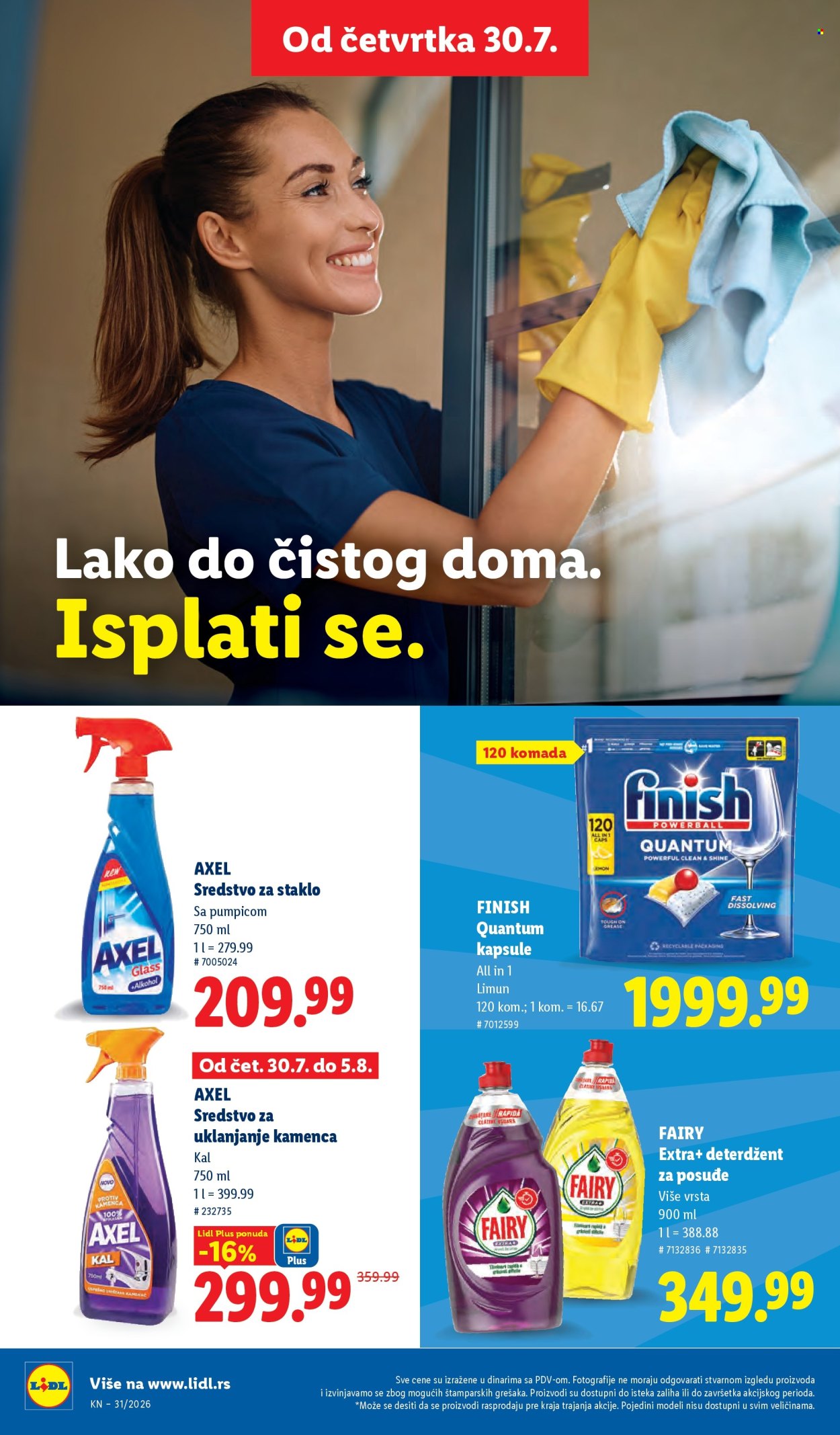 Lidl katalog - 30.07.2026 - 05.08.2026. Stranica 36
