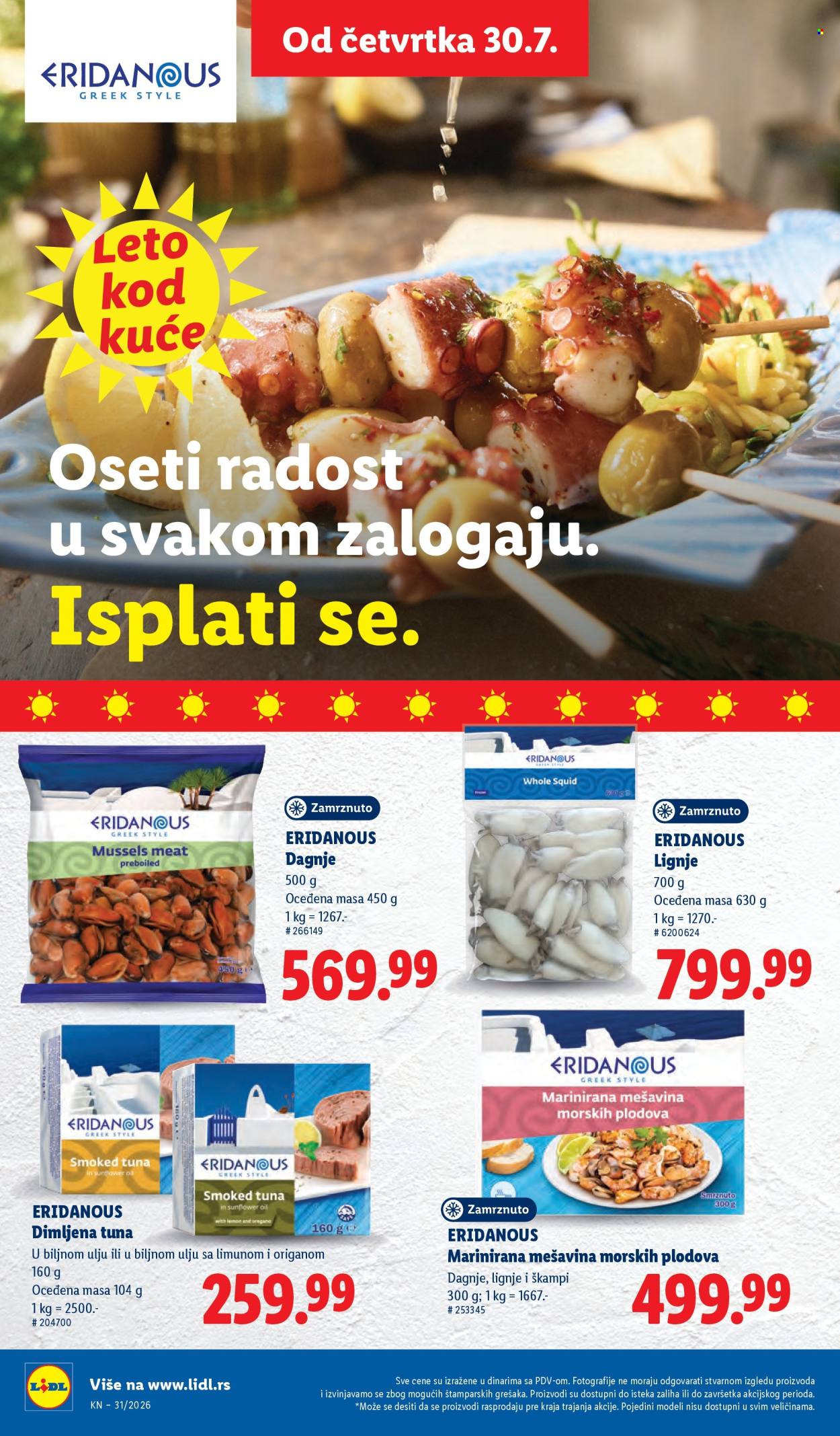 Lidl katalog - 30.07.2026 - 05.08.2026. Stranica 52