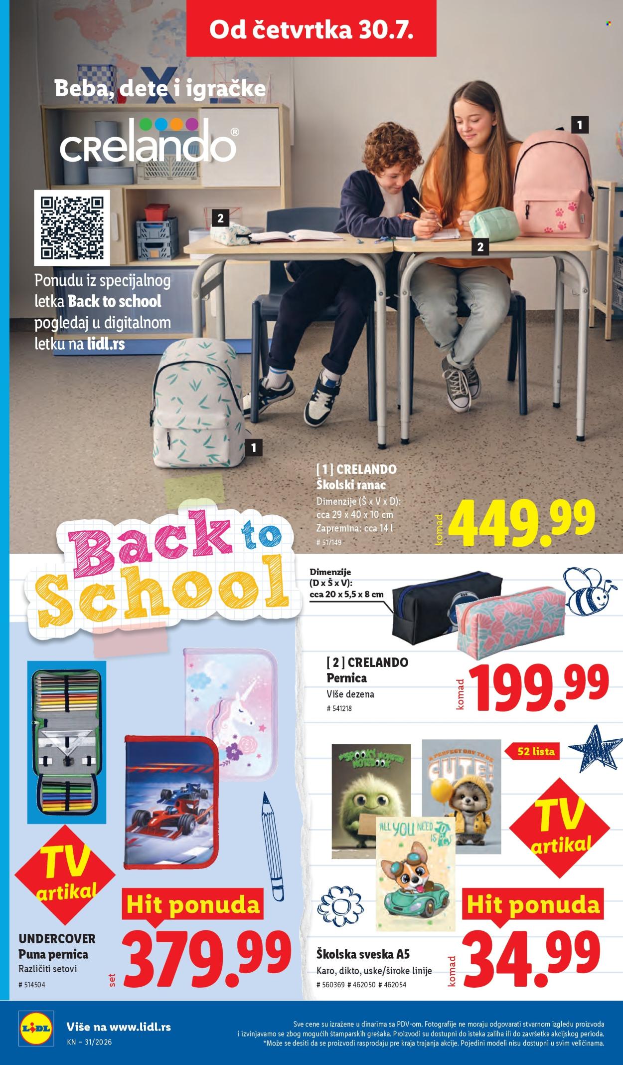 Lidl katalog - 30.07.2026 - 05.08.2026. Stranica 74