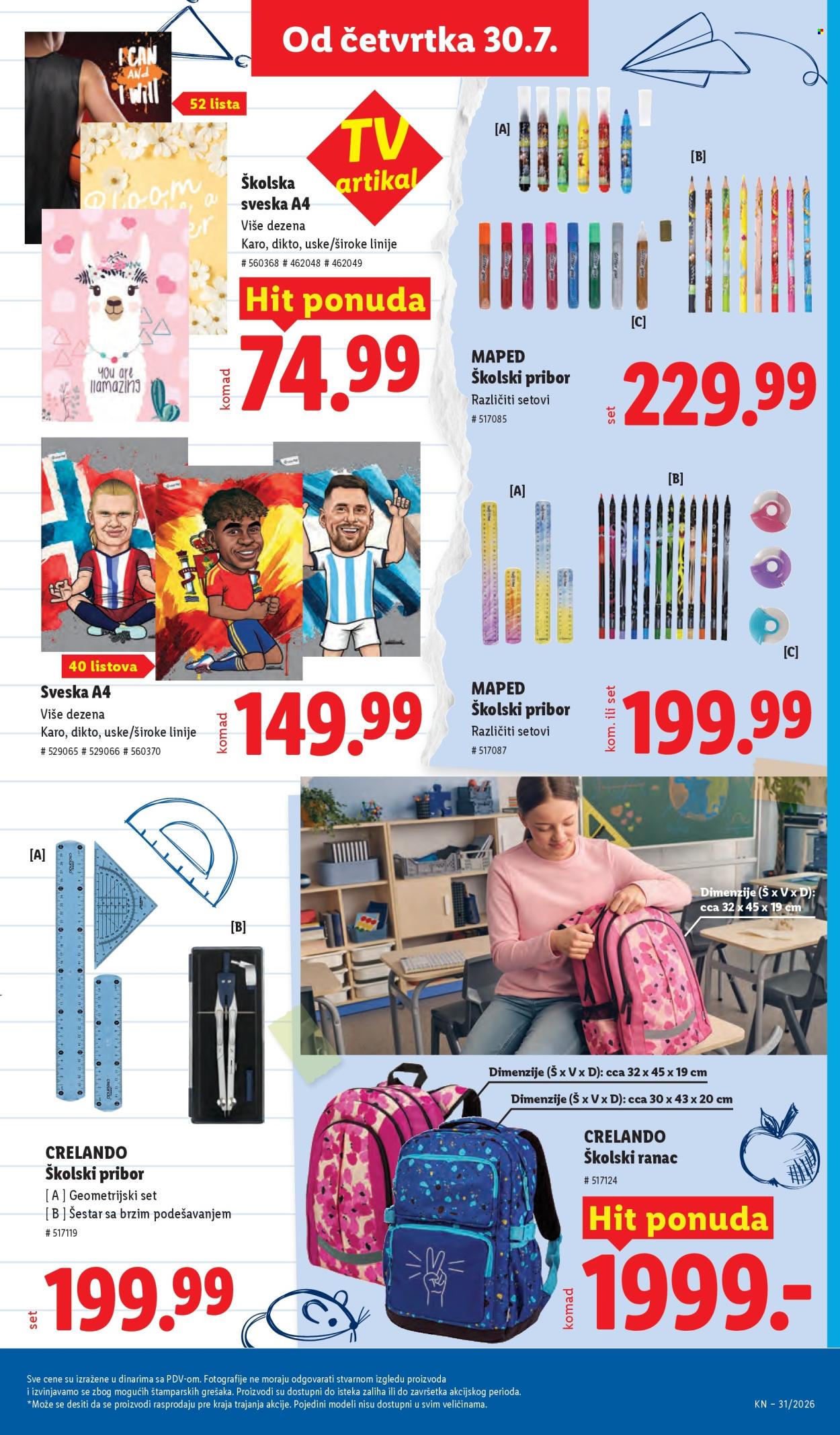 Lidl katalog - 30.07.2026 - 05.08.2026. Stranica 75