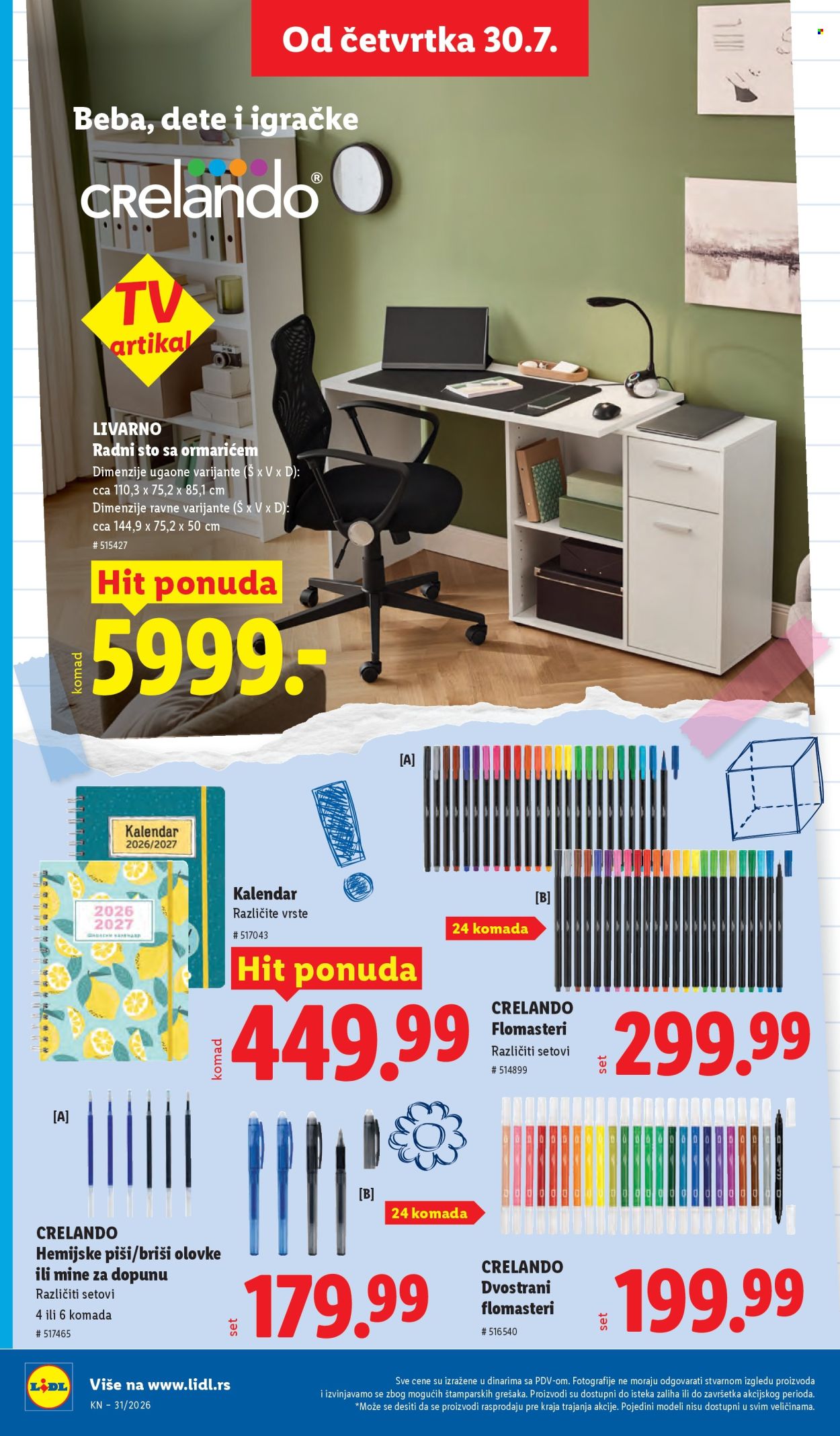 Lidl katalog - 30.07.2026 - 05.08.2026. Stranica 78