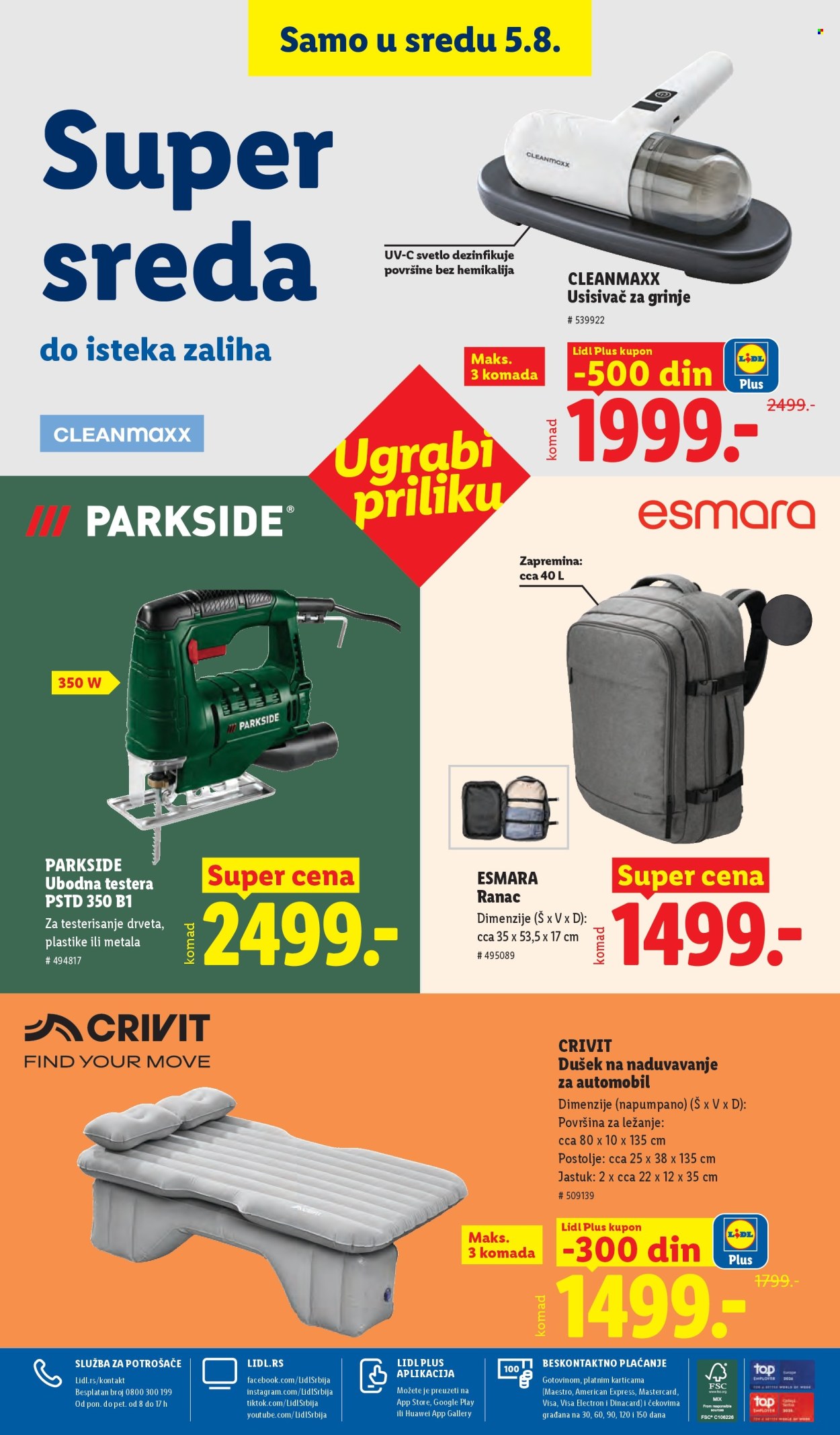 Lidl katalog - 30.07.2026 - 05.08.2026. Stranica 98