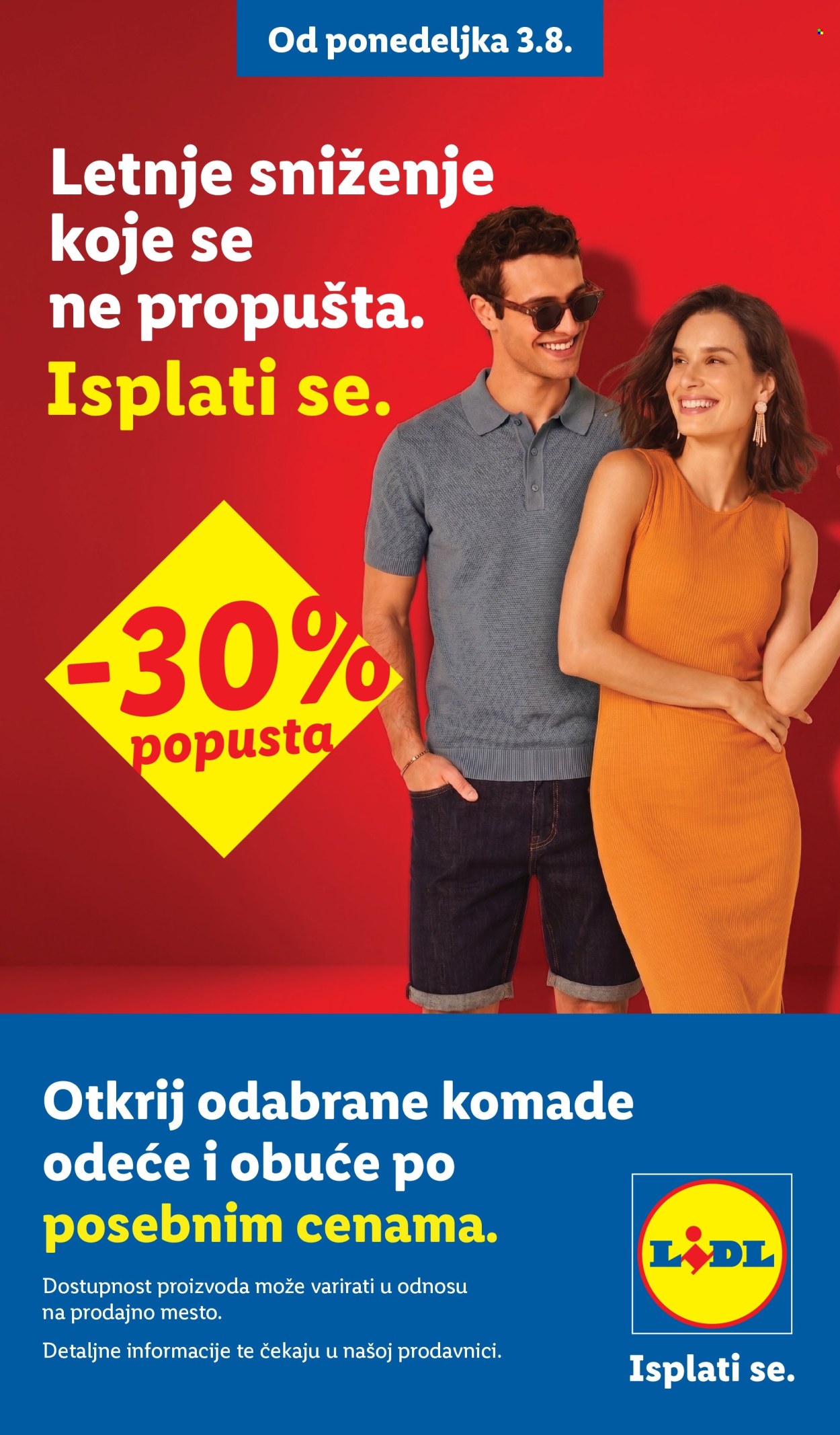 Lidl katalog - 30.07.2026 - 05.08.2026. Stranica 99