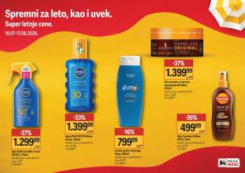 Mega Maxi katalog - 18.07.2026 - 17.08.2026.