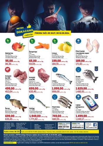 Metro katalog - 28.07.2026 - 02.08.2026.