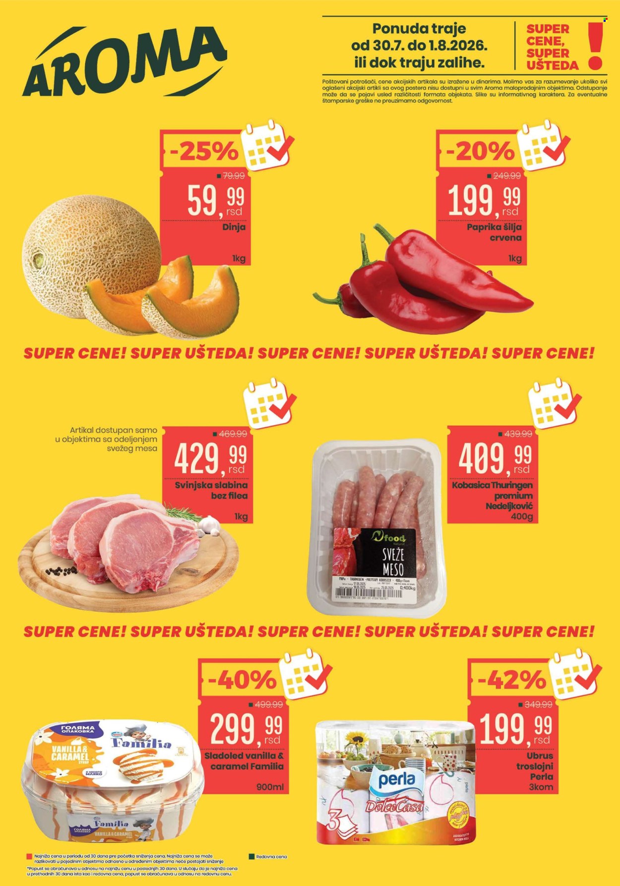 Aroma Market katalog - 30.07.2026 - 01.08.2026. Stranica 1