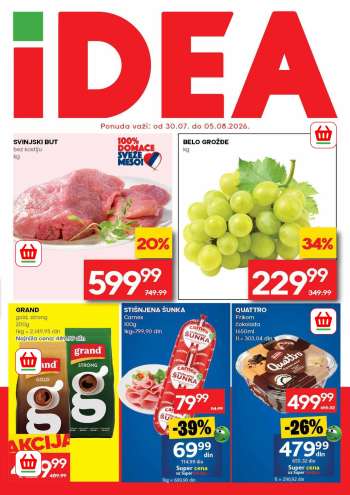 Idea katalog - 30.07.2026 - 05.08.2026.