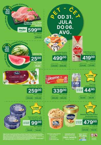 Univerexport katalog - 31.07.2026 - 06.08.2026.