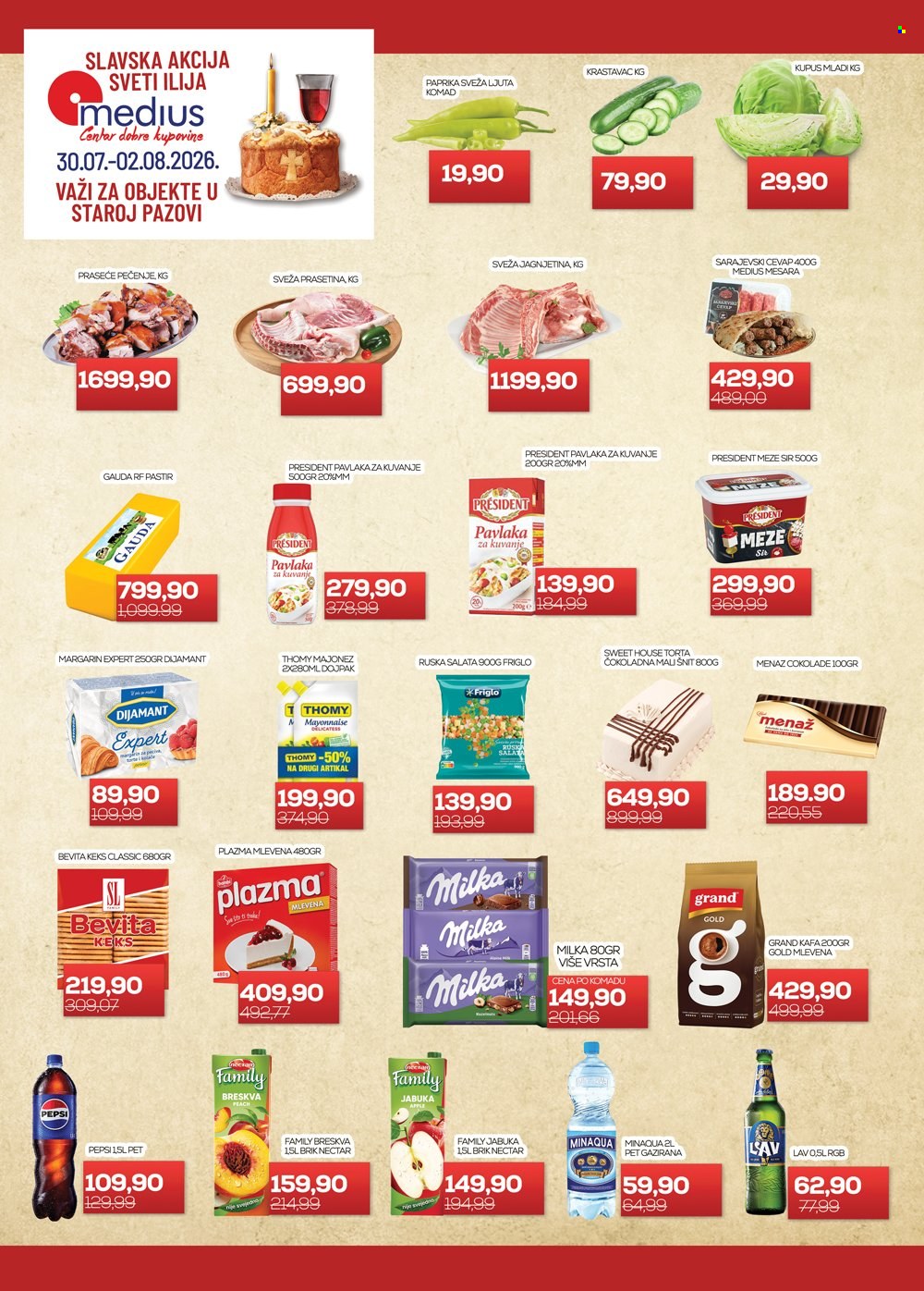 Medius katalog - 30.07.2026 - 02.08.2026. Stranica 1