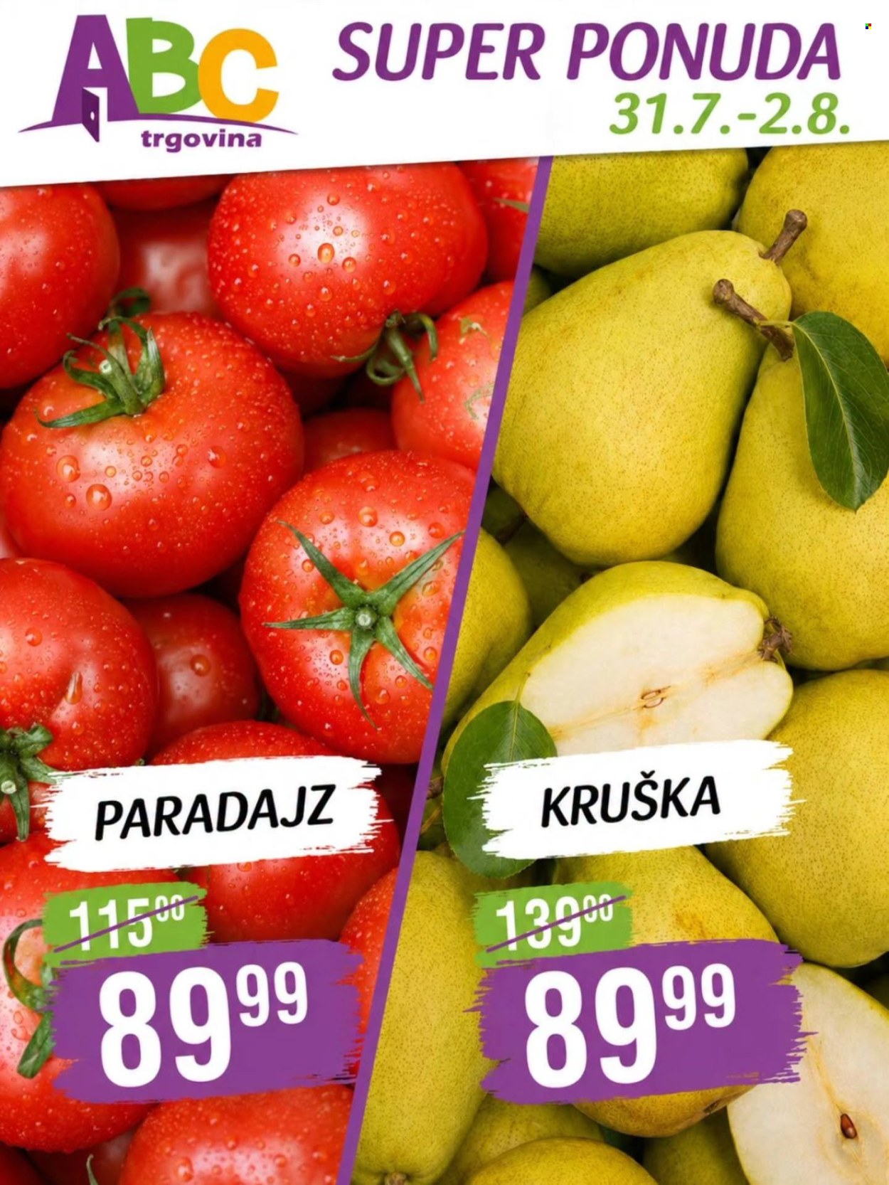 ABC Trgovina katalog - 31.07.2026 - 02.08.2026. Stranica 1