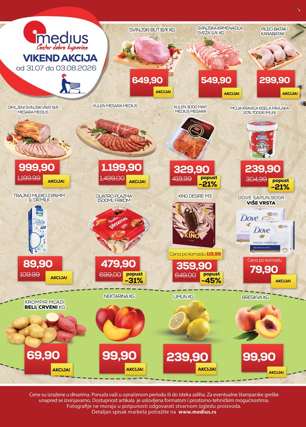 Medius katalog - 31.07.2026 - 03.08.2026. Stranica 1