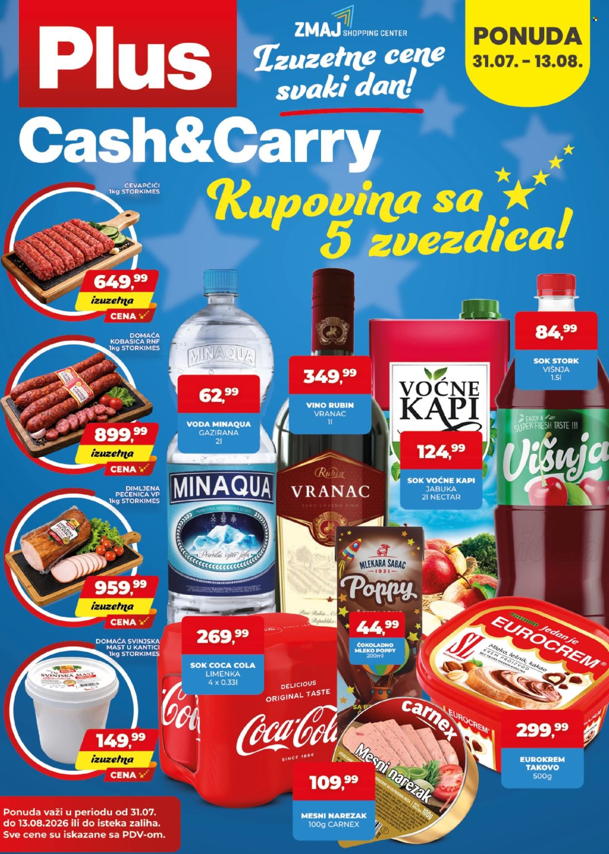 Plus Cash & Carry katalog - 31.07.2026 - 13.08.2026. Stranica 1
