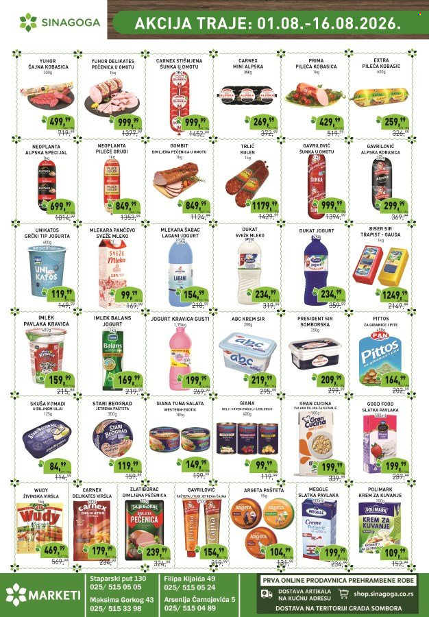 Sinagoga katalog - 01.08.2026 - 16.08.2026. Stranica 2