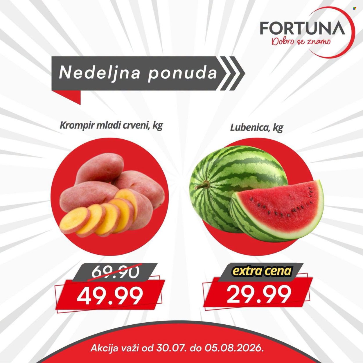 Fortuna Market katalog - 30.07.2026 - 05.08.2026. Stranica 7