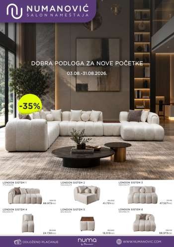 Numanović katalog - 03.08.2026 - 31.08.2026.