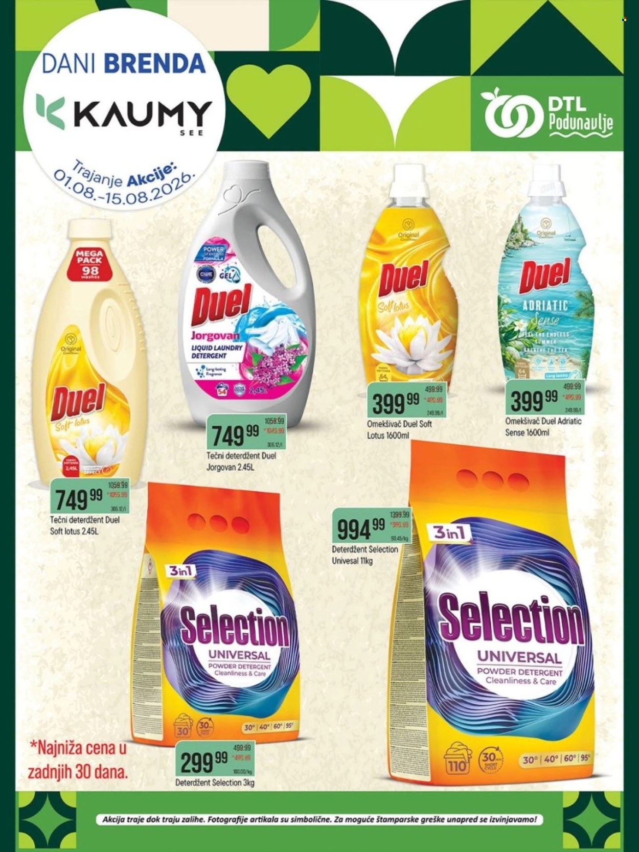 Podunavlje katalog - 01.08.2026 - 15.08.2026. Stranica 1