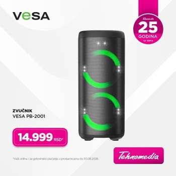 Tehnomedia katalog - 04.08.2026 - 30.08.2026.