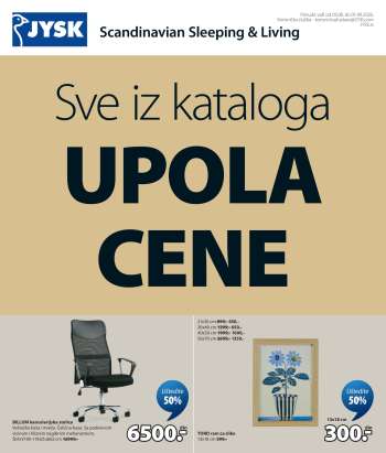 JYSK katalog - 05.08.2026 - 01.09.2026.