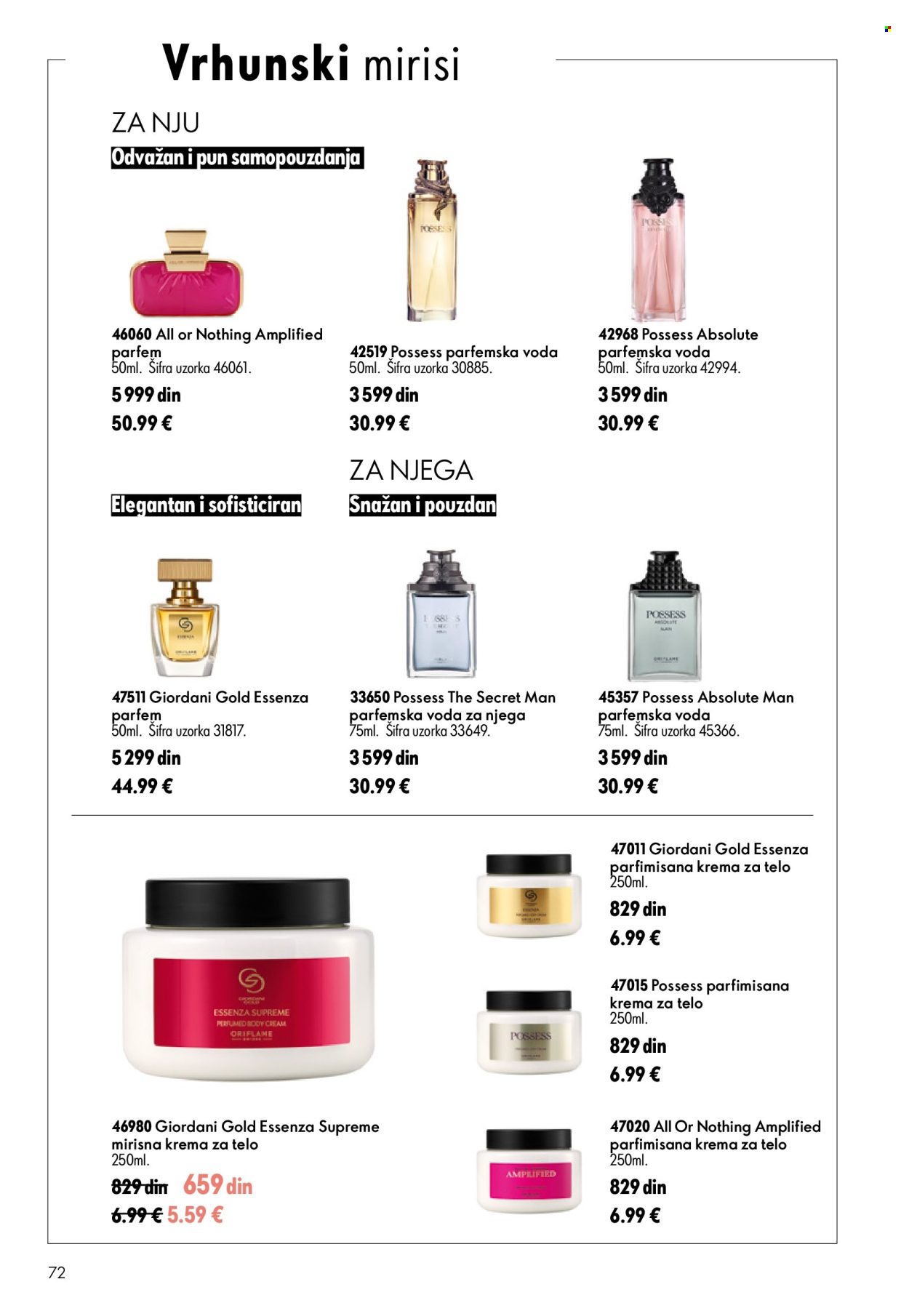 Oriflame katalog - 05.08.2026 - 25.08.2026. Stranica 72