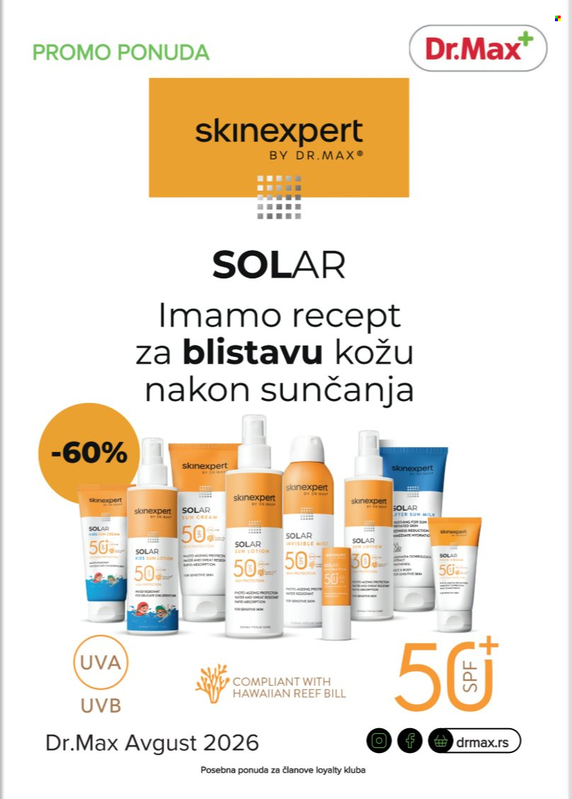 Dr.Max katalog - 01.08.2026 - 31.08.2026. Stranica 1