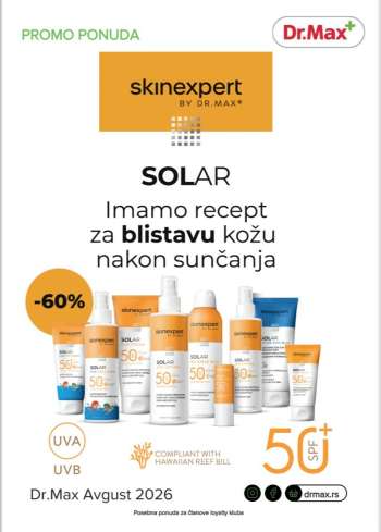 Dr.Max katalog - 01.08.2026 - 31.08.2026.