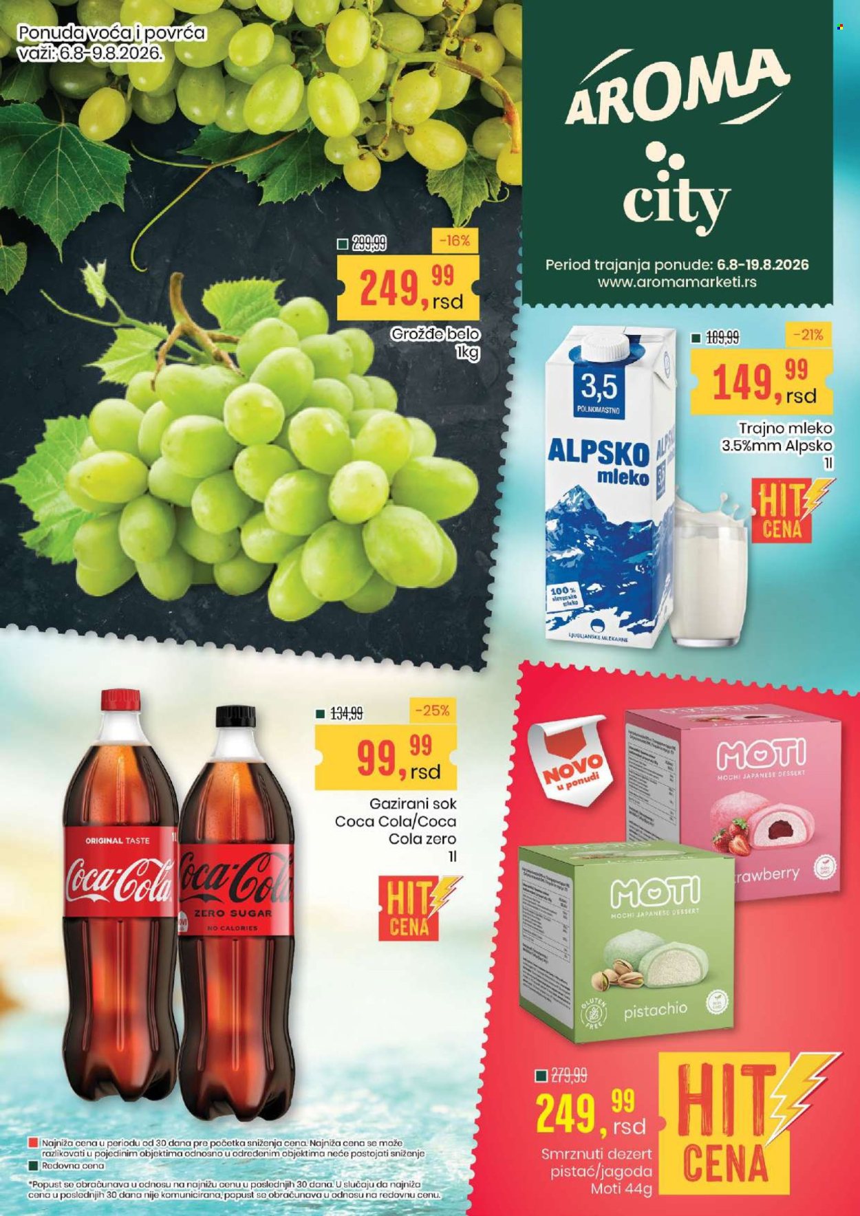 Aroma Market katalog - 06.08.2026 - 19.08.2026. Stranica 1