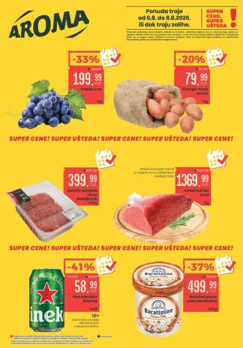 Aroma Market katalog - 06.08.2026 - 08.08.2026.