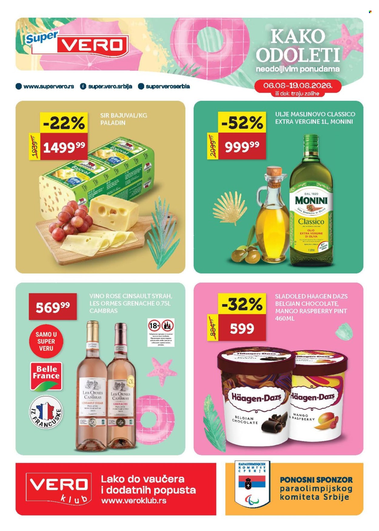 SuperVERO katalog - 06.08.2026 - 19.08.2026. Stranica 1