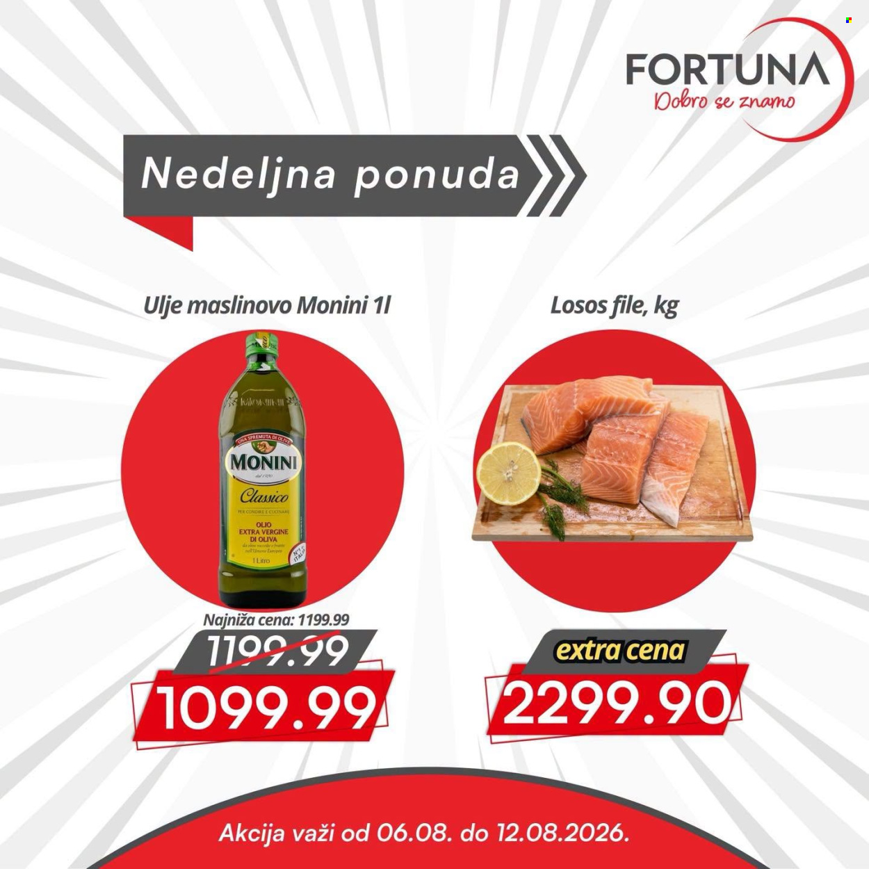 Fortuna Market katalog - 06.08.2026 - 12.08.2026. Stranica 1