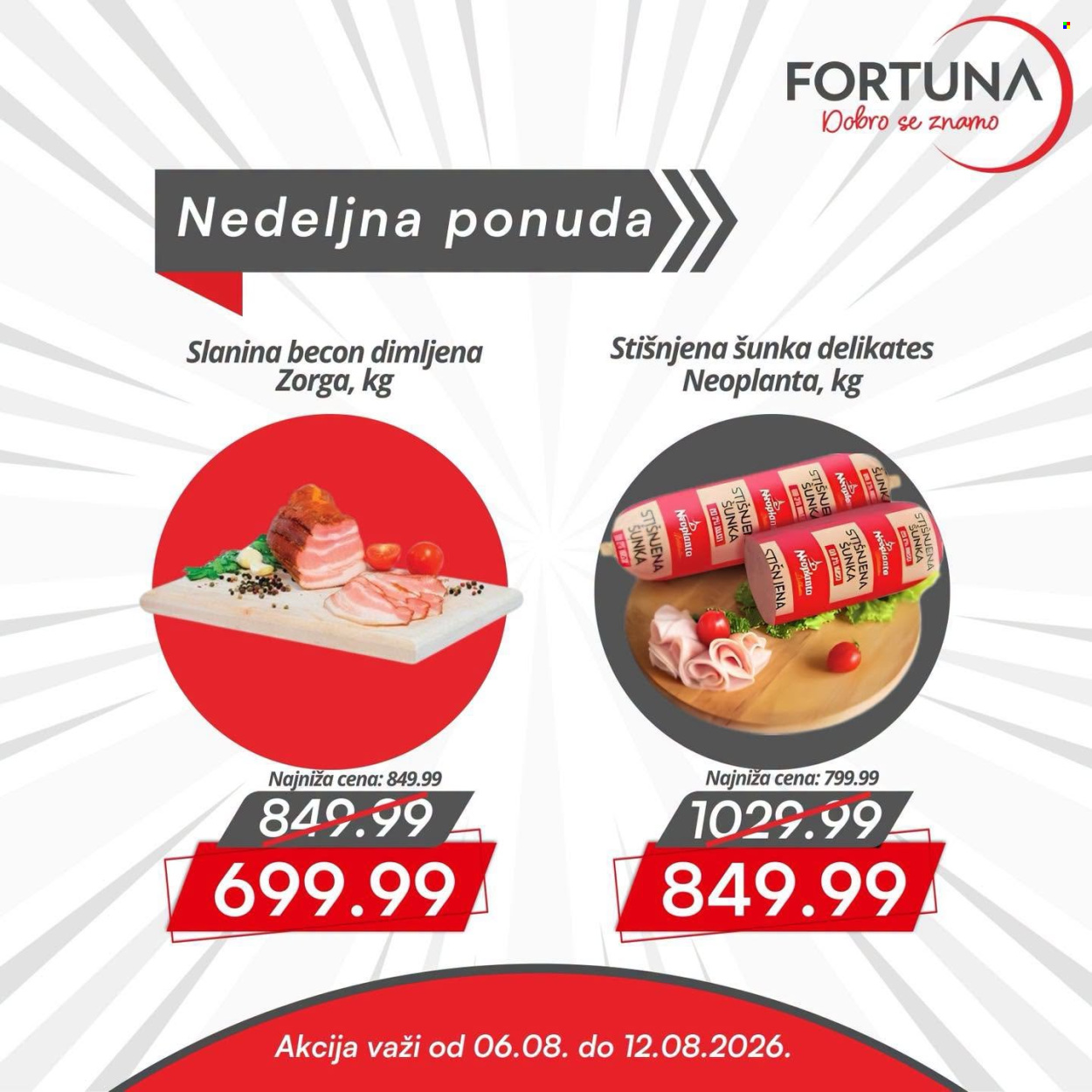 Fortuna Market katalog - 06.08.2026 - 12.08.2026. Stranica 4