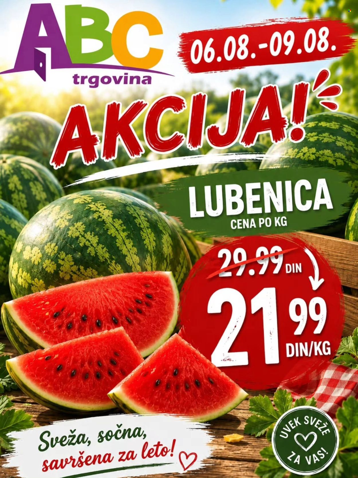 ABC Trgovina katalog - 06.08.2026 - 09.08.2026. Stranica 1