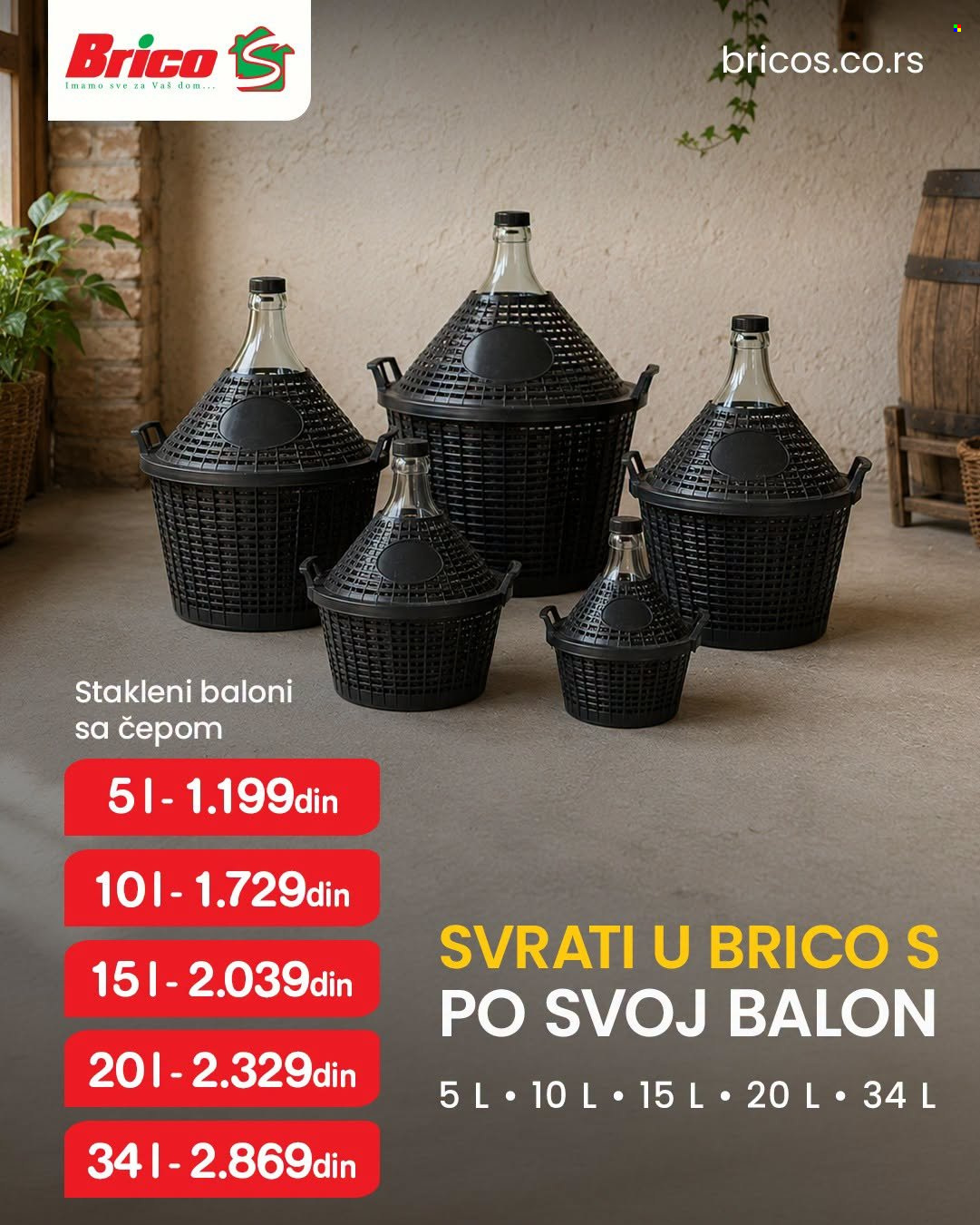 Brico S katalog. Stranica 1